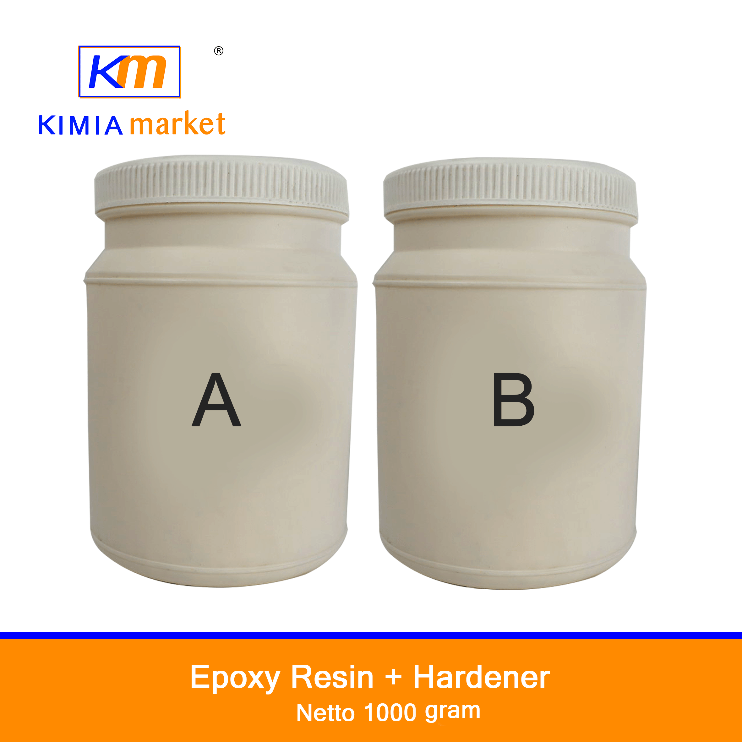 Epoxy Resin + Hardener / Perekat / Lem dan Coating / Cat Kimia Market